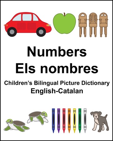 numbers picture dictionary English Catalan